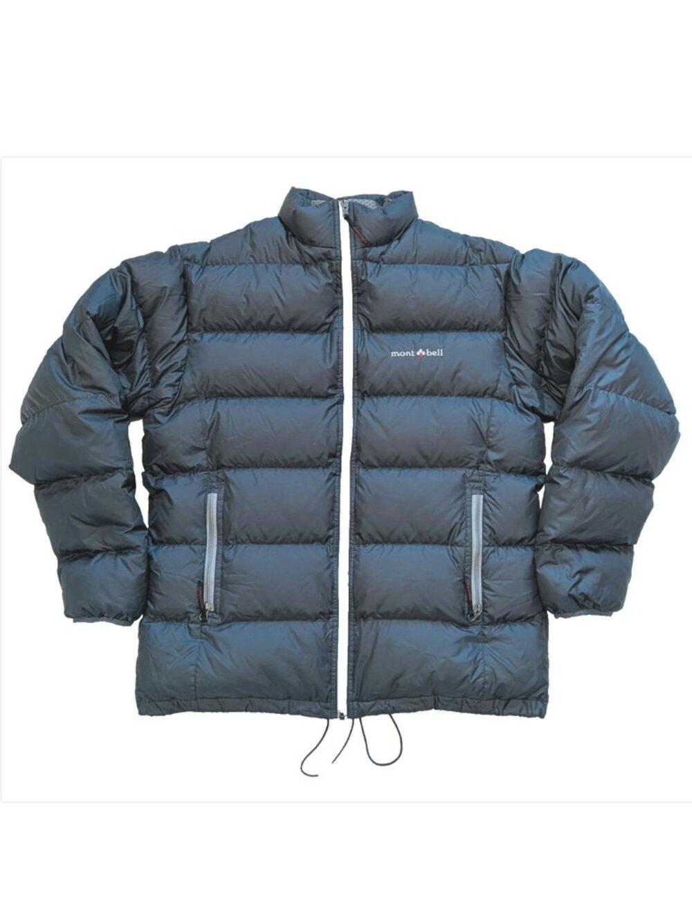 Montbell Alpine Light Men's Puffer EX800 Down Jacket Grey 90% Goose Down L